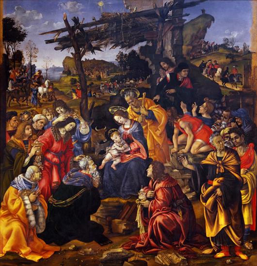 Galleria degli Uffizi - Galeria Uffizi - Filippino Lippi - Adoration of the Magi.jpg