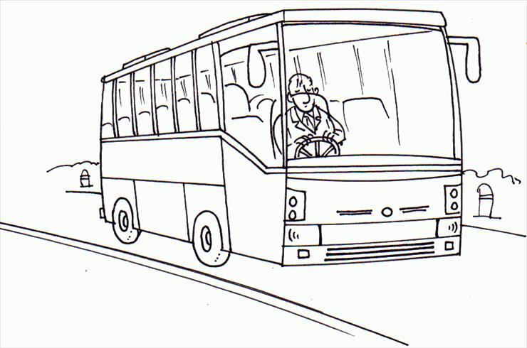 Autobus - autobus - kolorowanka 6.GIF